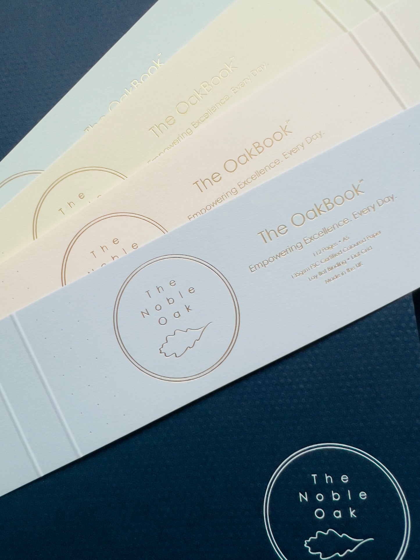 The OakBook™ - The Coloured Paper Notebook